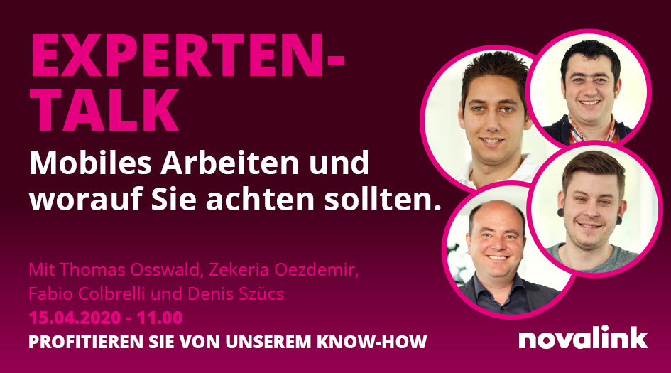 Du betrachtest gerade Experten-Talk „Mobiles Arbeiten“